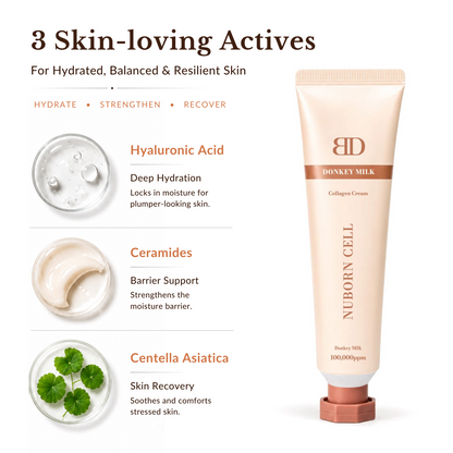 Nuborn Cell Donkey Milk Collagen Cream