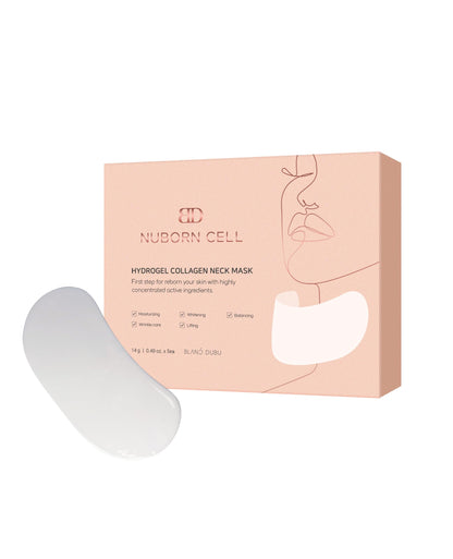 Nuborn Cell Hydrogel Collagen Neck Mask