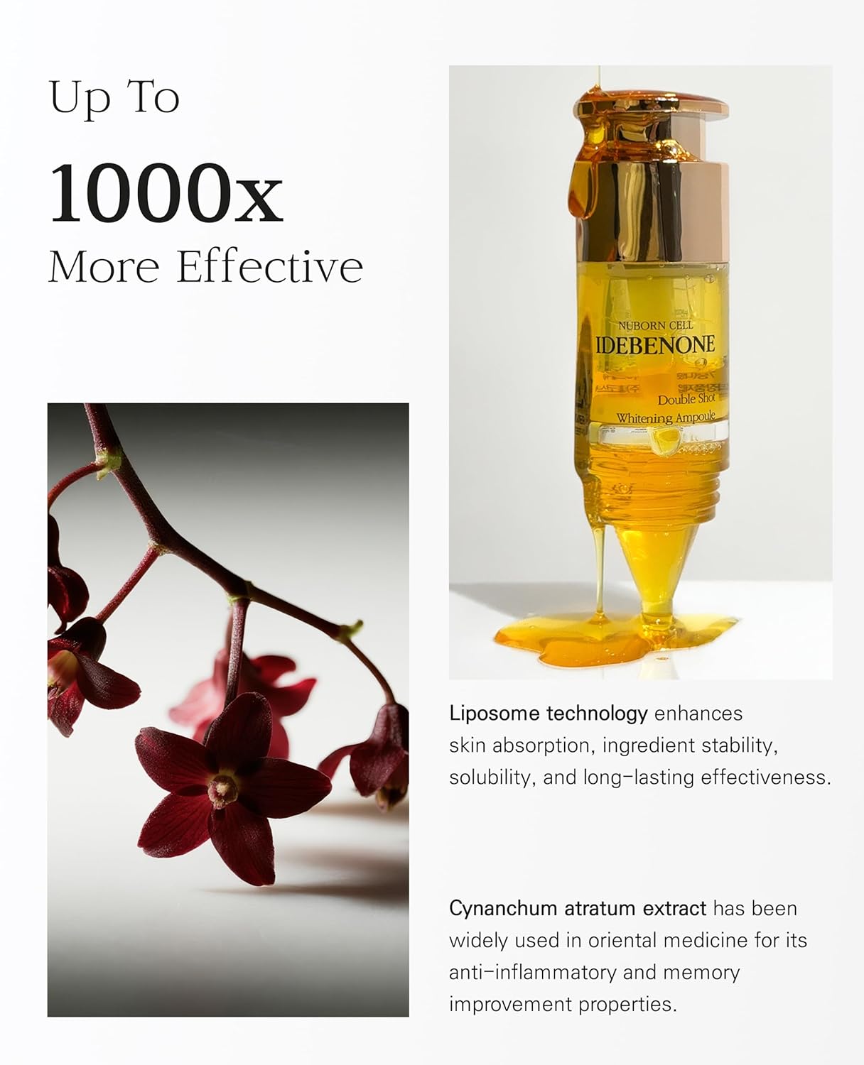 Nuborn Cell Idebenone Double Shot Ampoule