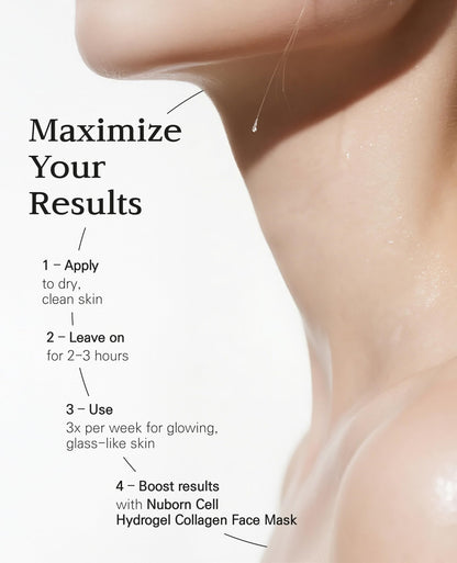 Nuborn Cell Hydrogel Collagen Neck Mask