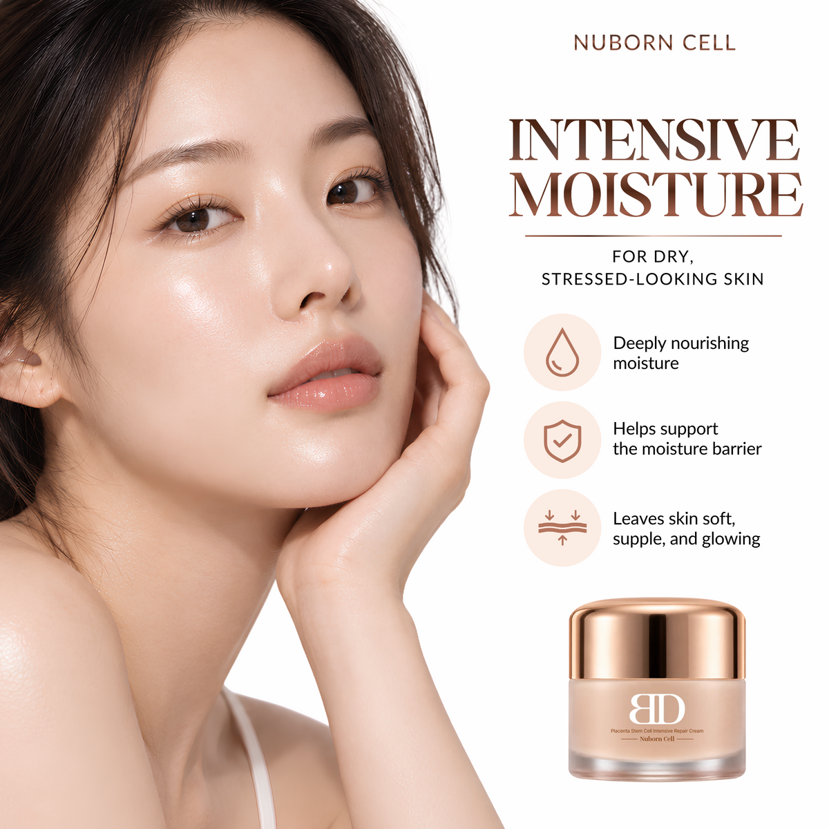Nuborn Cell Placenta Stem Cell Intensive Repair Cream