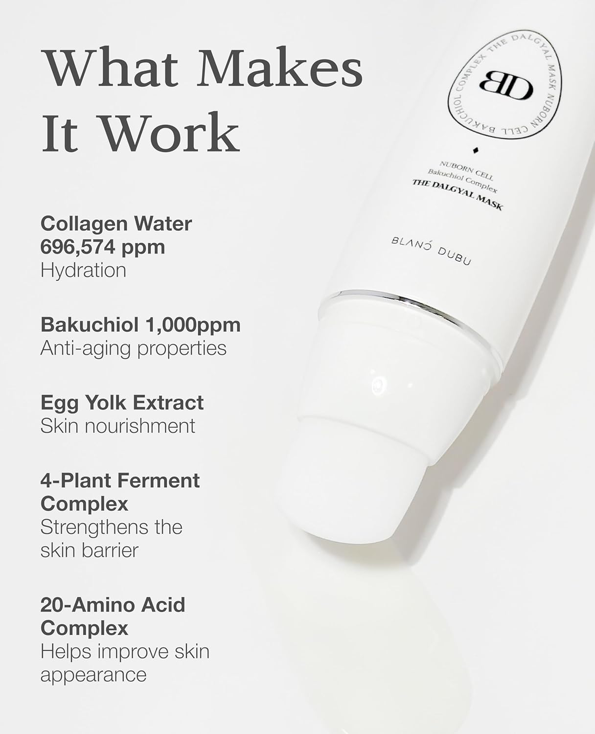 Nuborn Cell Bakuchiol Complex The Dalgyal Mask